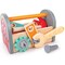 Hape: Fix-It Tool Kit - Monster Design, Wooden Tool Box With Carry Handle, Tool Accessories, Tighten & Loosen The Gears On The Box, Kids Ages 3+
